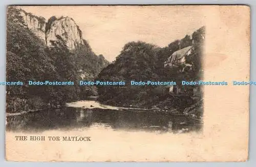 R742595 The High Tor Matlock Raphael Tuck and Sons County Serie Nr. 321 1903