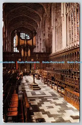 R743212 King College Chapel Cambridge Choir Cotman Color Jarrold