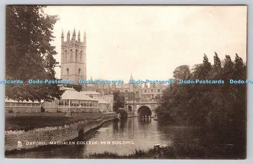 R742606 Oxford Magdalen College Neubau Raphael Tuck and Sons Town and City