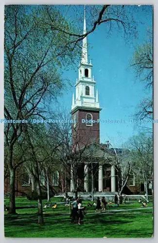 R743221 Memorial Church ar Harvard University Bromley and Co PM Boston 1968