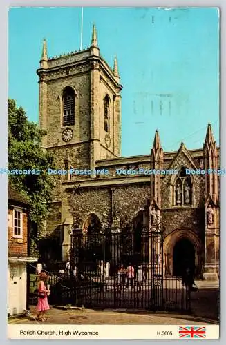 R743222 Parish Church E T W Dennis PM High Wycombe Bucks 1983