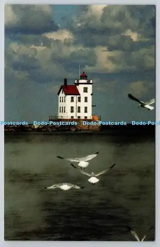 R743223 The Lorain Lighthouse Rebecca Dalzell Mickey Van Wagnen McGrew Farbe Gra