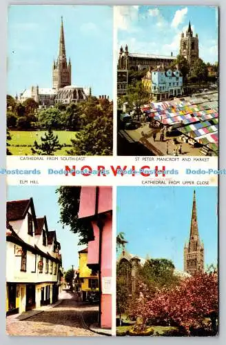 R743227 Norwich Cotman Colors Jarrold PM Norfolk 1967 Multi View