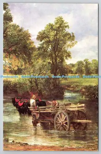 R743287 The Haywain von John Constable Postkarte