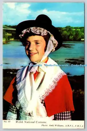 R743369 Welsh National Costume Andy Williams A R P S No 69 F R S A Harvey Barton