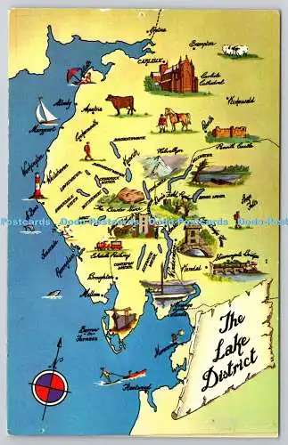 R743375 Karten The Lake District Foto Preise Ltad Colourmaster International