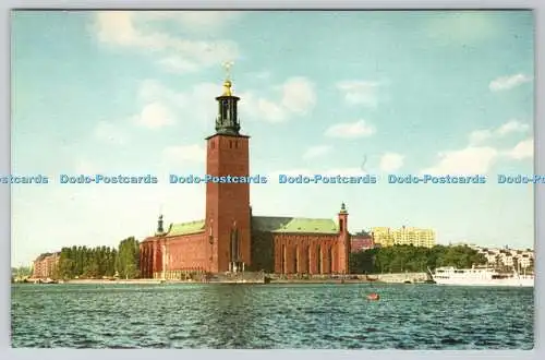 R738520 Stockholm Das Rathaus von Riddarfjarden Ensamratt Sagokonst A B Unter
