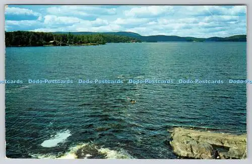 R738538 New York Tupper Lake Bog River Falls Inlet American Legion Camp E H Oier