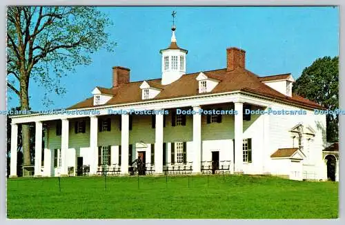 R744791 Virginia Mount Vernon, das Haus von George Washington, liegt am We