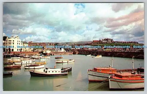 R744807 Folkestone Inner Harbour Kent Coastal Walter S Bone Ltd Plastichrome D F