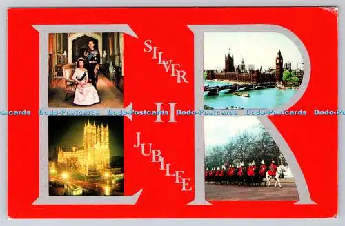 R738673 London Silver Jubilee Queen Elizabeth II and Prince Philip Photo Precisi