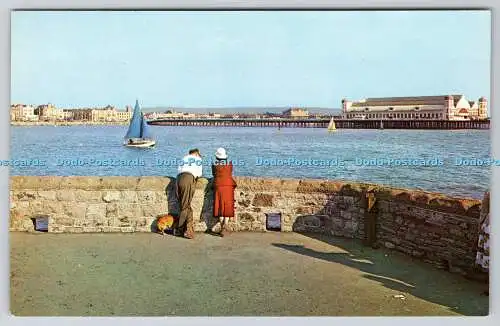 R744864 Weston Super Mare The Grand Pier Plastichrome A J Howard