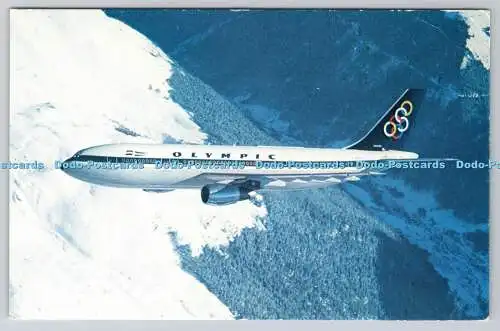 R738736 Olympic Airways Airbus A300 AA Athanassiadis Bros Athen Griechenland Postkarte