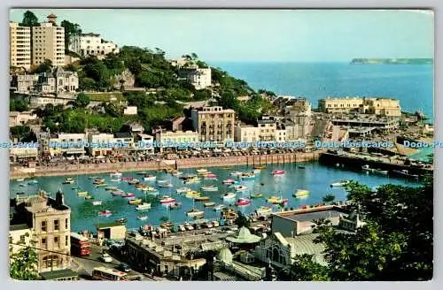 R744903 Torquay Vane Hill and Inner Harbour E T W Dennis and Sons Ltd Photocolou