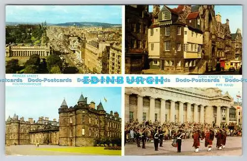 R738745 Edinburgh Princes Street John Knoxs House Holyroodhouse Pfeifenband E T W