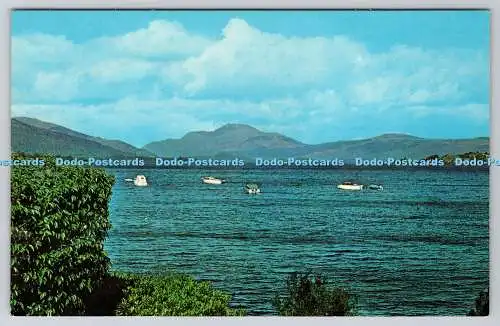 R738750 Scotland Dunbarton Stirling Loch Lomond NPO Fotocolor N P O Belfast Dext