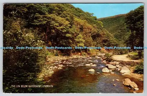 R738752 Lynmouth The Lyn below Watersmeet J Salmon Sevenoaks England Cameracolou