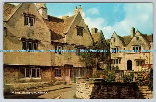 R738756 Painswick Friday Street J Salmon Sevenoaks Cameracolour Postkarte England