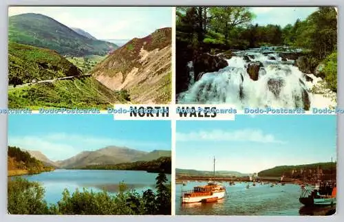 R744928 North Wales Sychnant Pass Llyn Padarn and Snowdon Swallow Falls Betws y