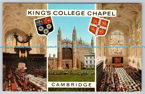 R738767 Kings College Chapel Cambridge J Salmon Sevenoaks Cameracolour Postkarte