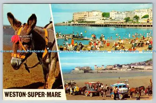 R738778 Weston Super Mare Marine Lake Madeira Cove Sands and Knighstone Photo Pr