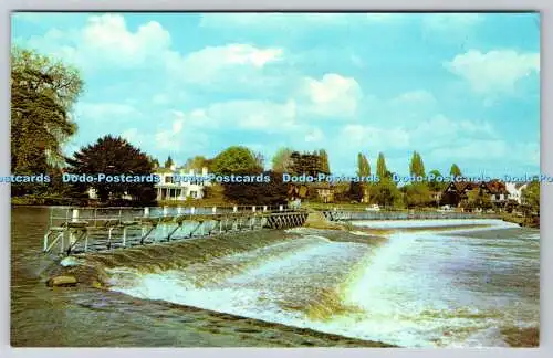 R744951 River Thames Marlow Weir Dixon Lotus Production 1972