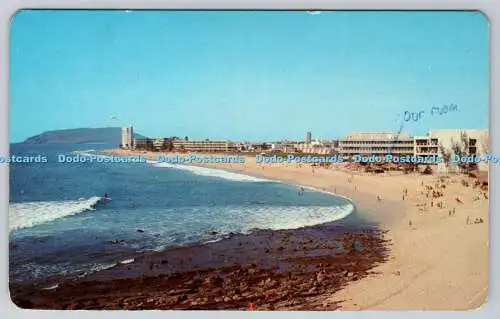 R738789 Mexiko Mazatlan Blick auf die Strände von Garnelen und Möwen J Kipi Turok Tur