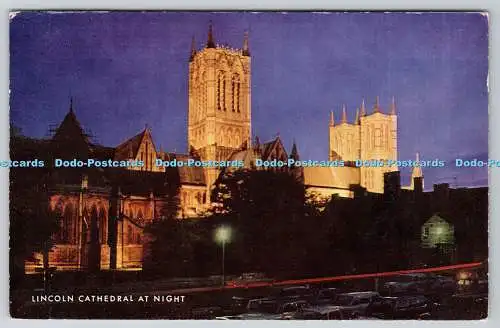 R744954 Lincoln Cathedral at Night J Salmon Ltd Cameracolour