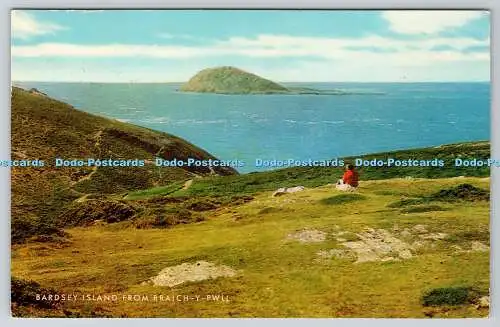 R744972 Bardsey Island from Braichy Pwll J Salmon Ltd Cameracolour 1978