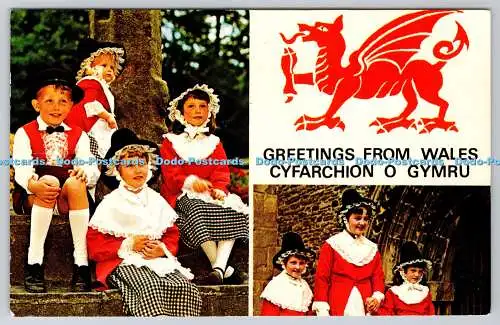 R744995 Greetings from Wales Aberystwyth N P O Ltd Multi View 1977