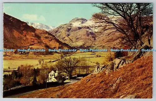 R738866 English Lakes The Langdale Valley Sanderson and Dixon Ambleside Jarrold