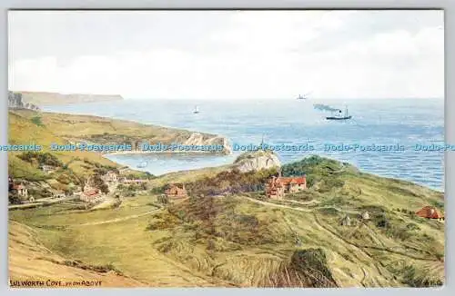 R738875 Südengland Dorset Lulworth Cove J Salmon Sevenoaks Aquarell Pos