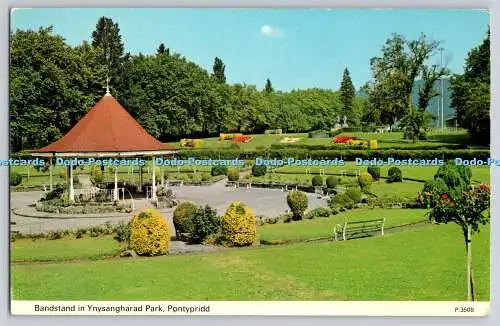 R738925 Pontypridd Bandstand in Ynysangharad Park E T W Dennis Scarborough and L