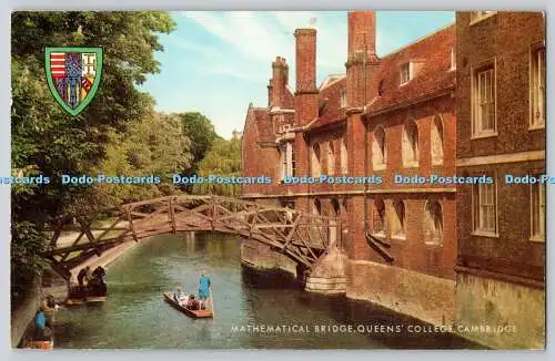 R738930 Cambridge Queens College Mathematical Bridge J Salmon Sevenoaks PM Brist