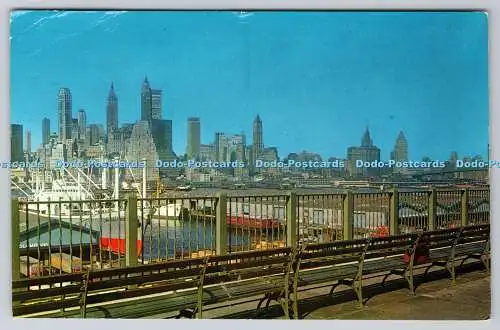 R738952 New York Brooklyn Skyline of Lower Manhattan Progressive Publications 19