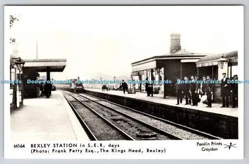 R746134 Bexley Station in S E R Days Pamlin Prints Frank Petty RP