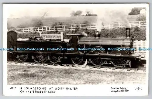 R746148 A Gladstone at Work No 185 On The Bluebell Line Pamlin Prints RP