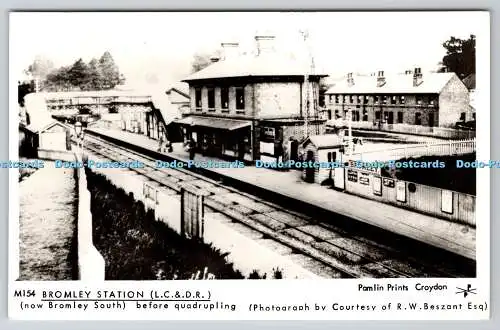 R746149 Bromley Station L C und D R jetzt Bromley South vor der Vervierfachung von Pamlin