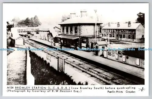 R746150 Bromley Station L C und D R jetzt Bromley South vor der Vervierfachung von Pamlin