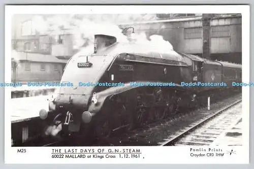 R746178 The Last Days of G N Steam 60022 Mallard at Kings Cross Pamlin Prints