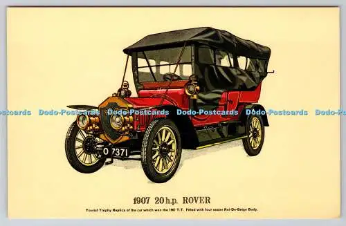 R744522 20h p Rover 1907 Tourist Trophy Replik des Autos, das 1907 T gewann