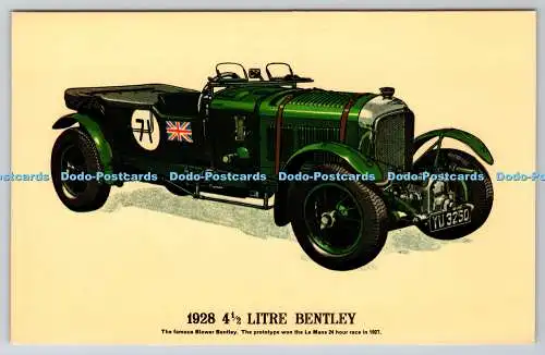 R744523 4 1 2 Liter Bentley The Famous Blower Bentley Der Prototyp gewann den Le M