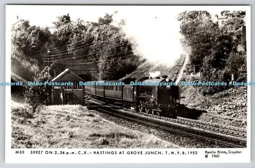 R746192 30927 On 22 36 p mm C X Hastings at Grove Junen T W 9 8 1952 Pamlin Prints