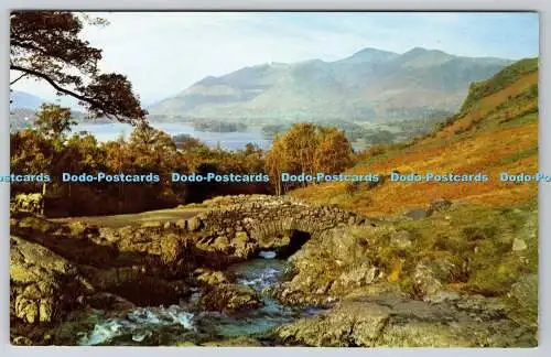 R744595 Keswick Ashness Bridge und Derwentwater Sanderson und Dixon Jarrold und