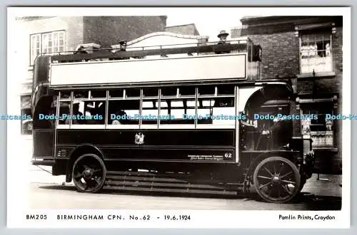 R746281 Birmingham CPN No 62 Pamlin Prints RP