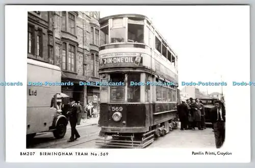 R746284 Birmingham Tram No 569 Pamlin Prints RP