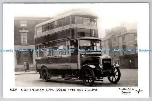 R746286 Nottingham CPN Vollgummireifen Bus Pamlin Prints RP