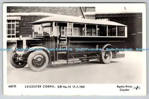 R746287 Leicester Corpn S D No 15 Pamlin Prints RP