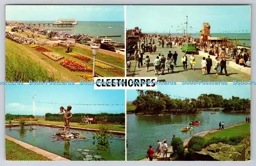 R744633 Cleethorpes Blumengarten Kanal Denkmal Promenade Multi View