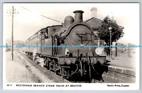 R746346 Westerham Branch Steam Train at Brasted Pamlin Prints RP
